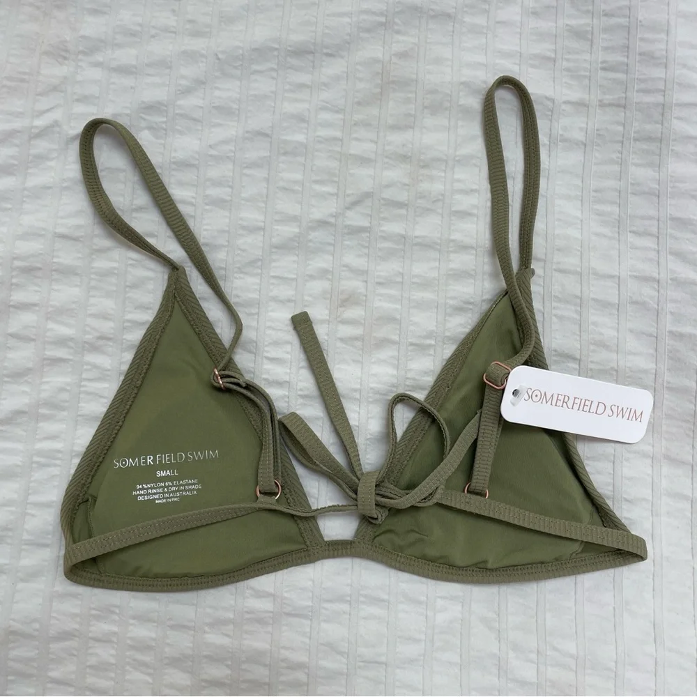 Somerfield Swim Ribbed Bikini Set - Picture 5 of 7